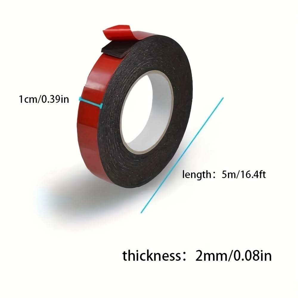 Waterproof Self-Adhesive Rubber Strip - 10mm x 5m