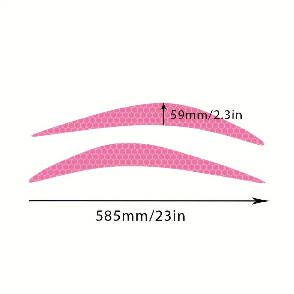 Reflective Eyeliner Car Headlight Decals – Stylish Light Decoration