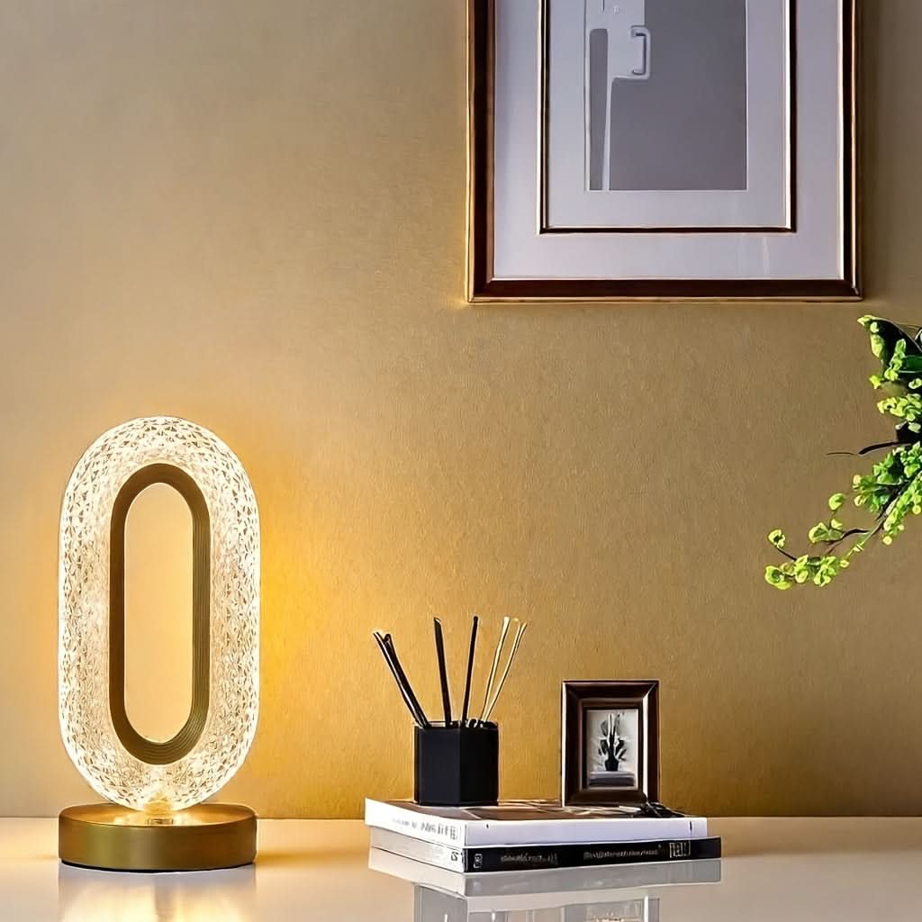 USB Charging LED Desk Lamp, 3-Color Dimmable