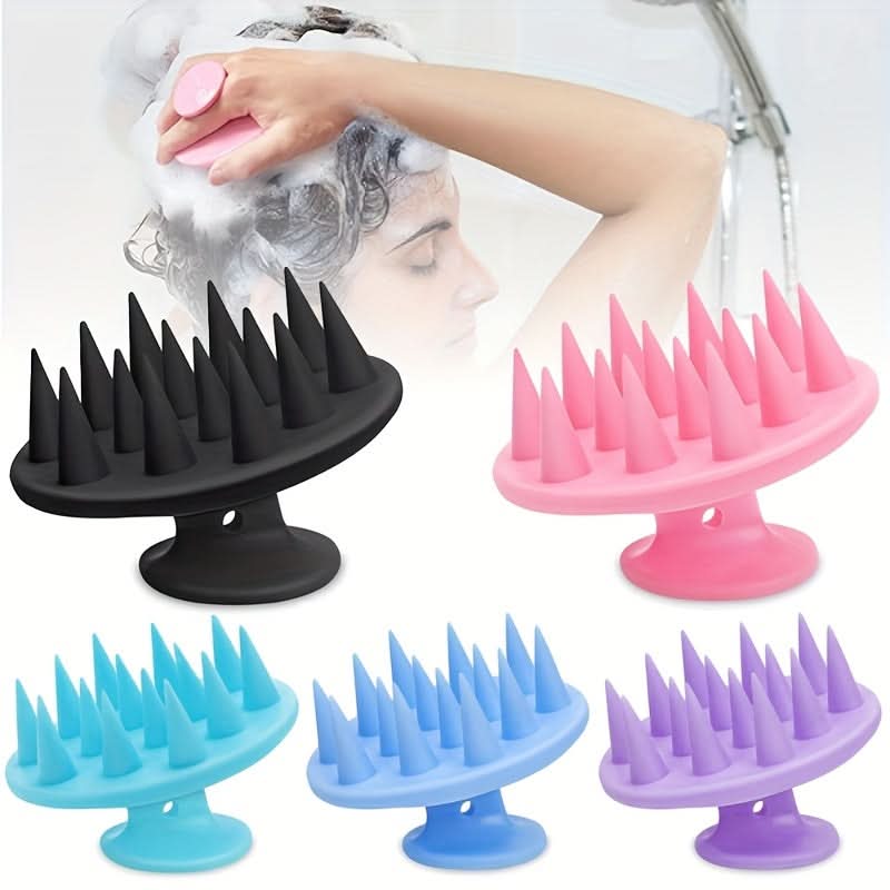 Soft Touch Silicone Scalp Massager Brush