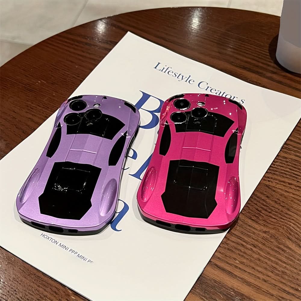 3D Sports Car Shockproof iPhone Case