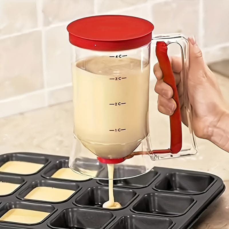 1/100pcs Pancake Batter Dispenser - Precision Pouring for Pancakes, Cupcakes, Waffles, and More