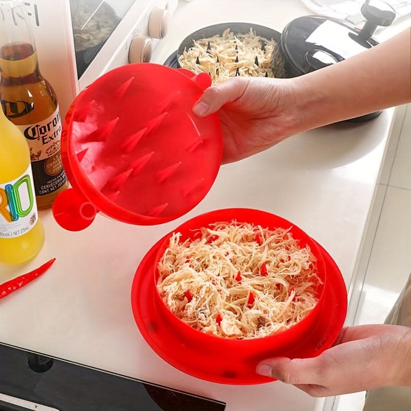 Easy-to-Use Meat Shredder – Chicken & Beef Shredding Tool with Handle & Non-Slip Base