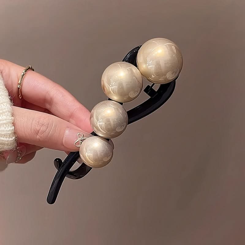 3pcs Vintage Imitation Pearl Hair Clips Set