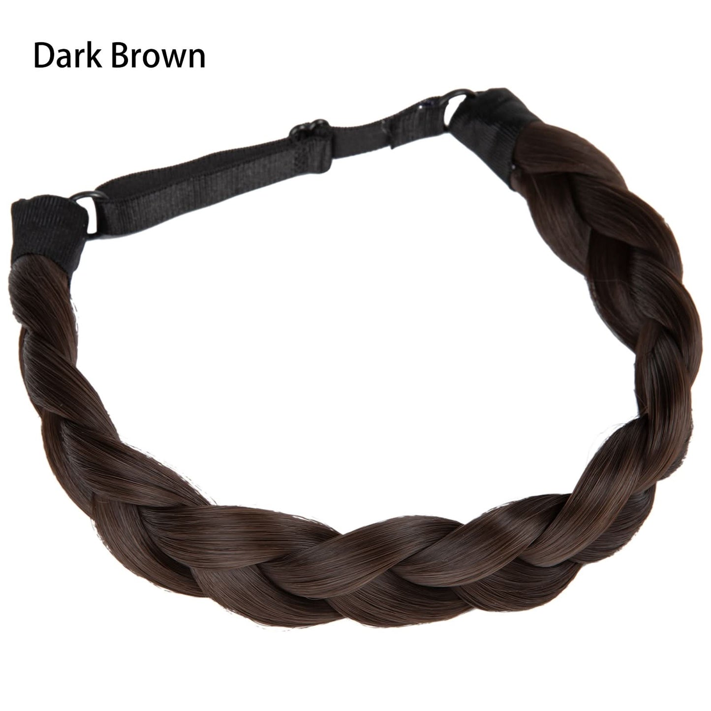 Stylish Adjustable Braided Headband for Women