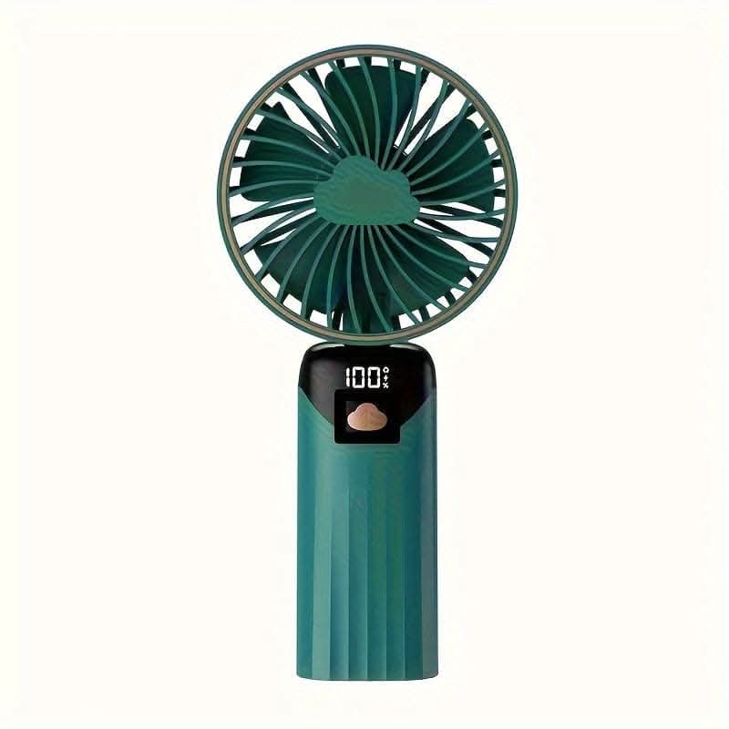 Portable Mini Fan with LED-USB Folding