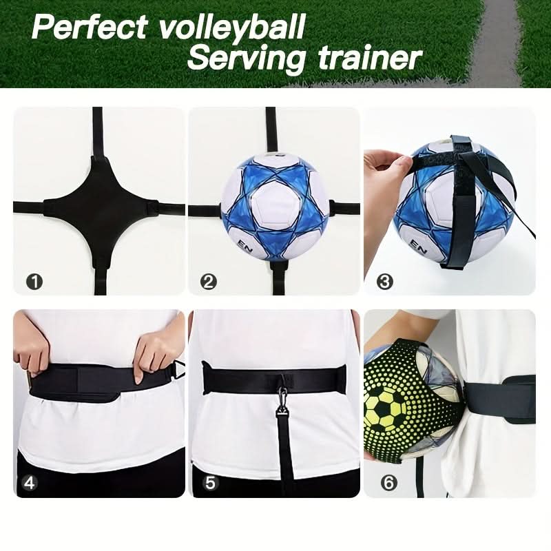 Soccer Volleyball Rugby Training Rebounder – Self-Practice Set for Beginners