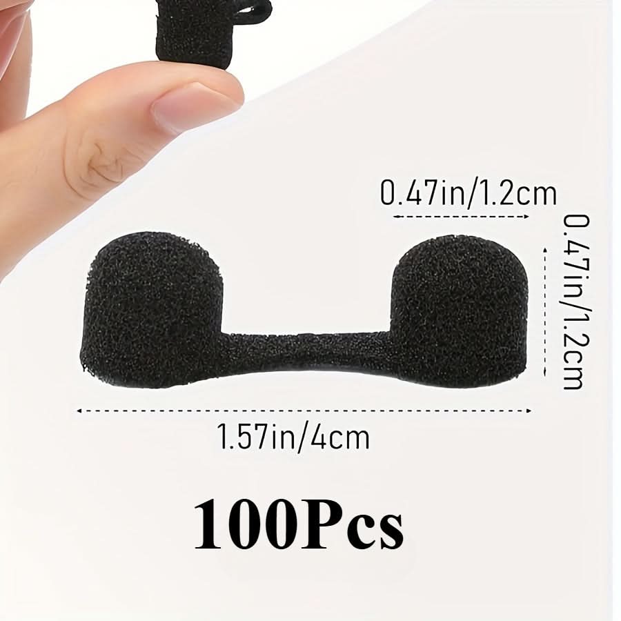 100pcs Disposable Foam Nose Filters – Dust, Pollen & Smoke Protection Nasal Plugs