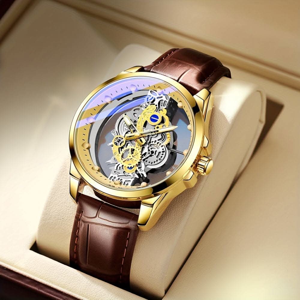 TPW Elegant Men's Quartz Watch – Durable Steel Strap