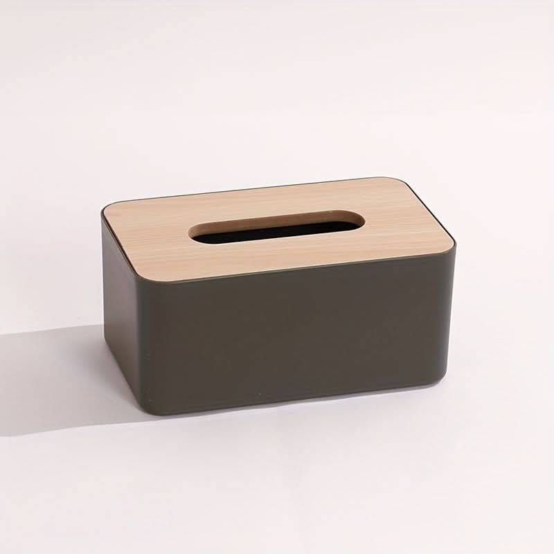 Wooden Tissue Box Holder for Home & Office