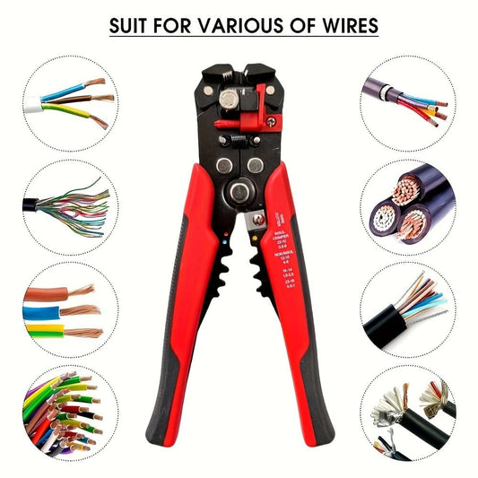 Automatic Wire Stripper & Crimper Tool