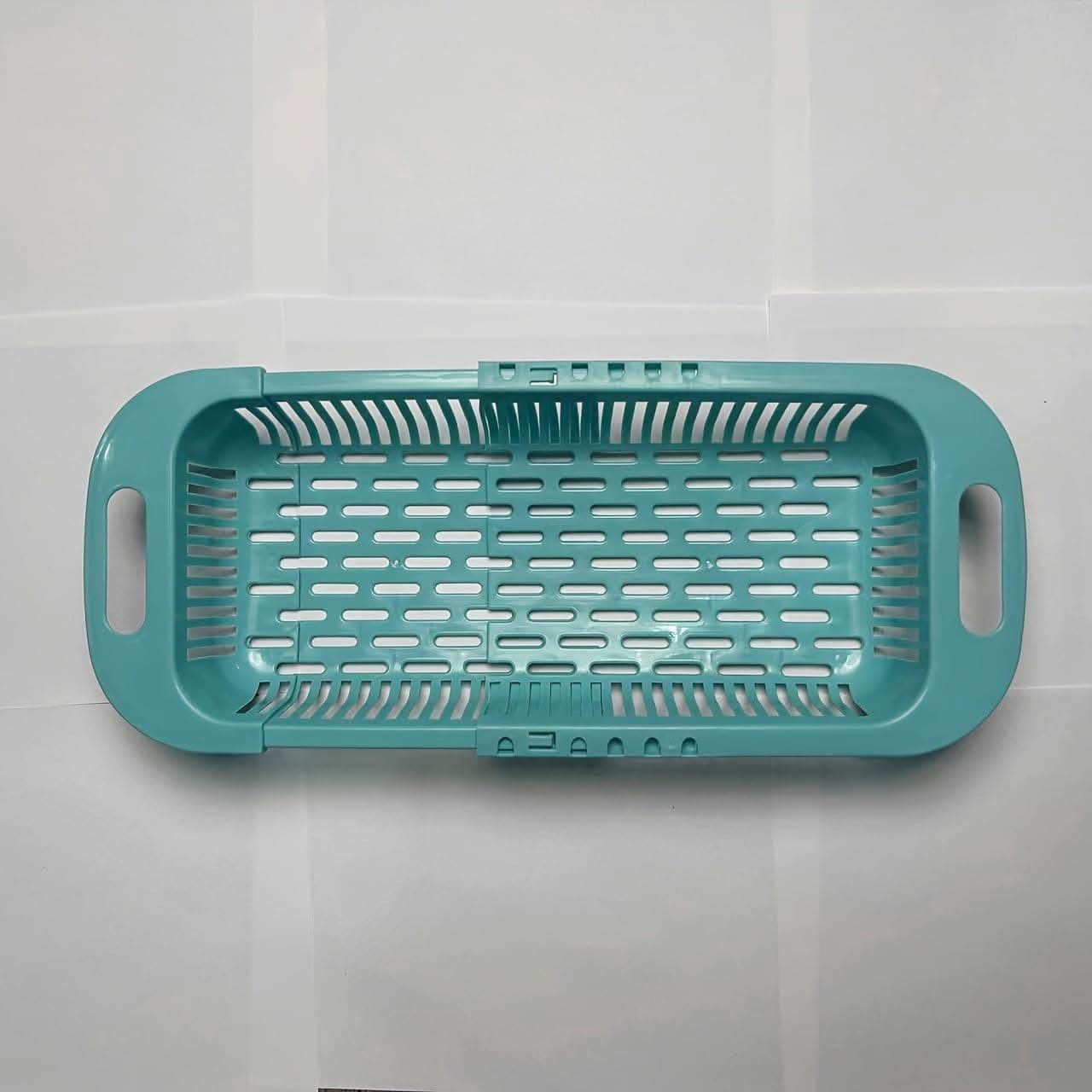 Adjustable Over-the-Sink Colander – Multifunctional Plastic Drain Basket