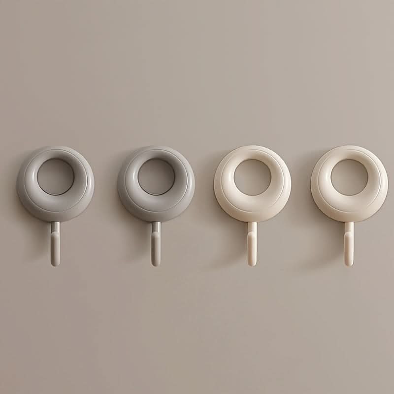 4-Piece Self-Adhesive Wall Hooks Set