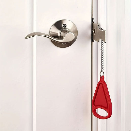 Portable Travel Door Lock - Universal Security Lock for Home & Hotel