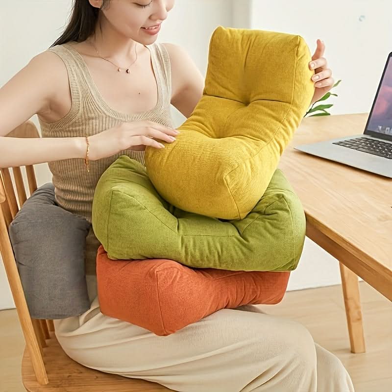 Lumbar Pillow – Ergonomic Backrest for Office, Napping & Study