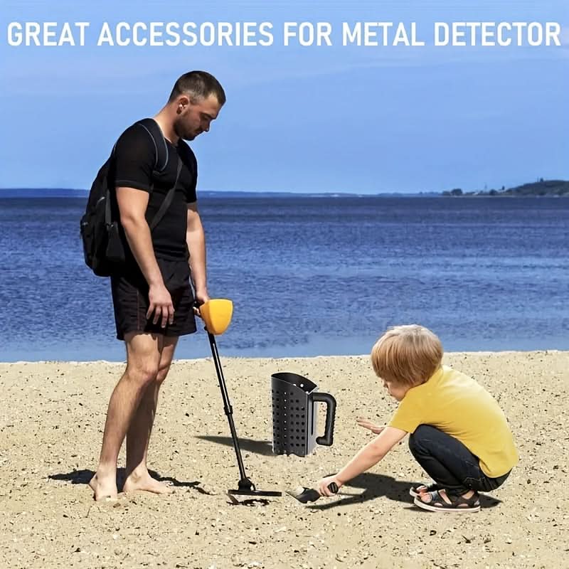 Beach Treasure Hunting Set – ABS Plastic Sand Shovel & Basket