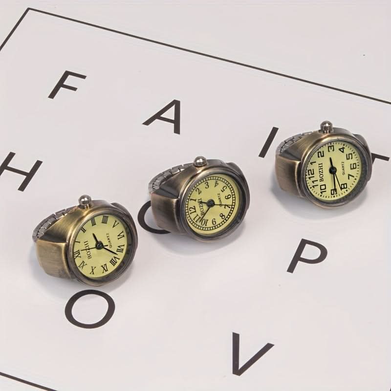 Vintage Mini Finger Ring Watch
