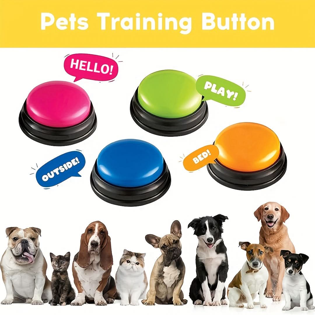 Dog Training Voice Recording Buttons