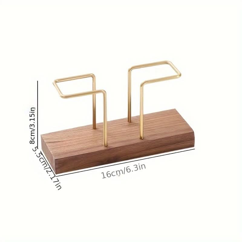 Solid Wood Tissue Holder – Elegant Bathroom Decor