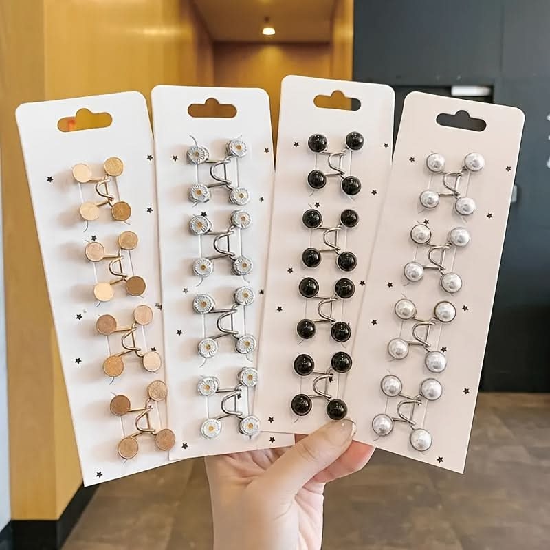 4 Sets Adjustable Waist Extenders for Jeans