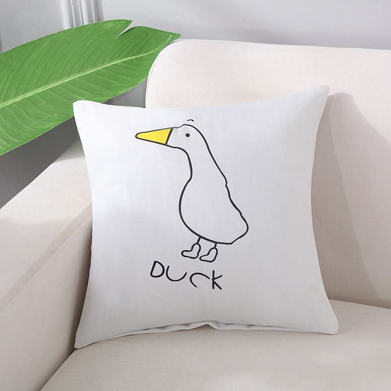 Creative Custom Peach Skin Pillow Covers (Set of 2)