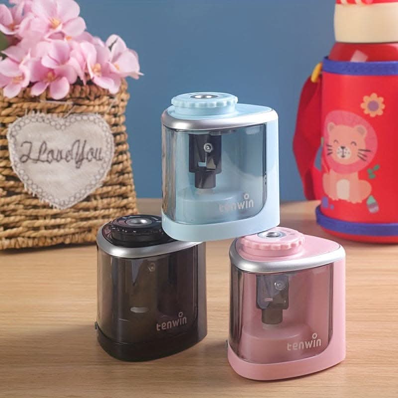 Fast Sharpening Electric Pencil Sharpener – Effortless Precision