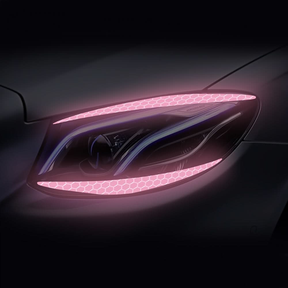 Reflective Eyeliner Car Headlight Decals – Stylish Light Decoration