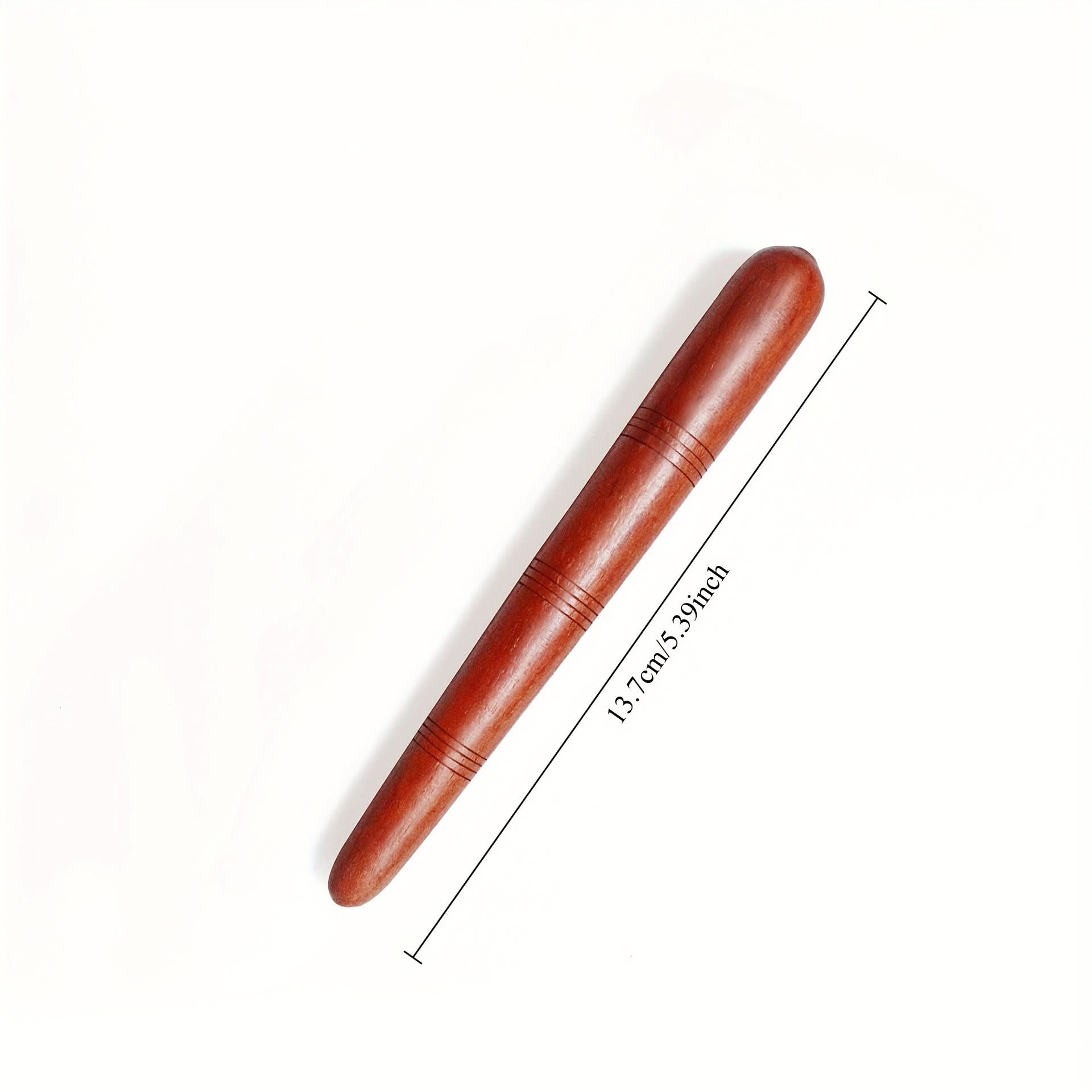 Flower Pear Wood Massage Stick – Meridian Pen Foot Acupoint Massage Tool
