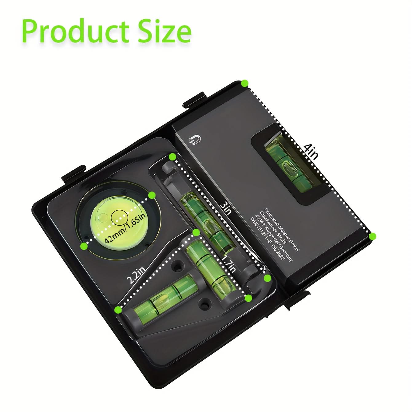 Precision Aluminum Magnetic Level for Easy Measuring