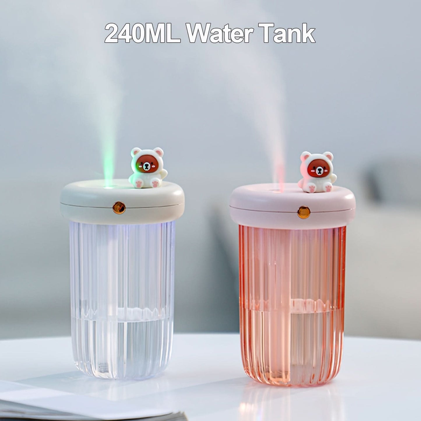 Bear USB Humidifier with Night Light