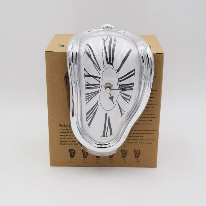 Retro Twisted Electronic Clock