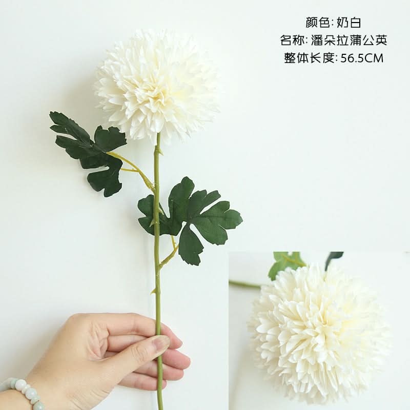 Set of 2 pcs. Dandelion Flower Ball Artificial Bouquet