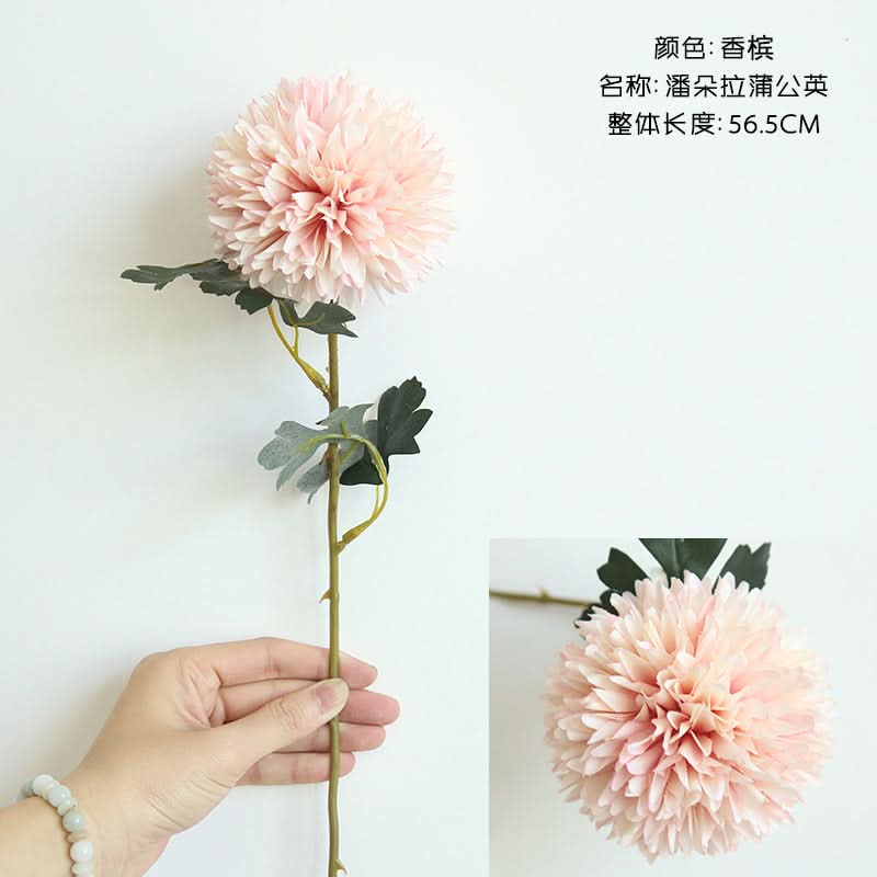 Set of 2 pcs. Dandelion Flower Ball Artificial Bouquet
