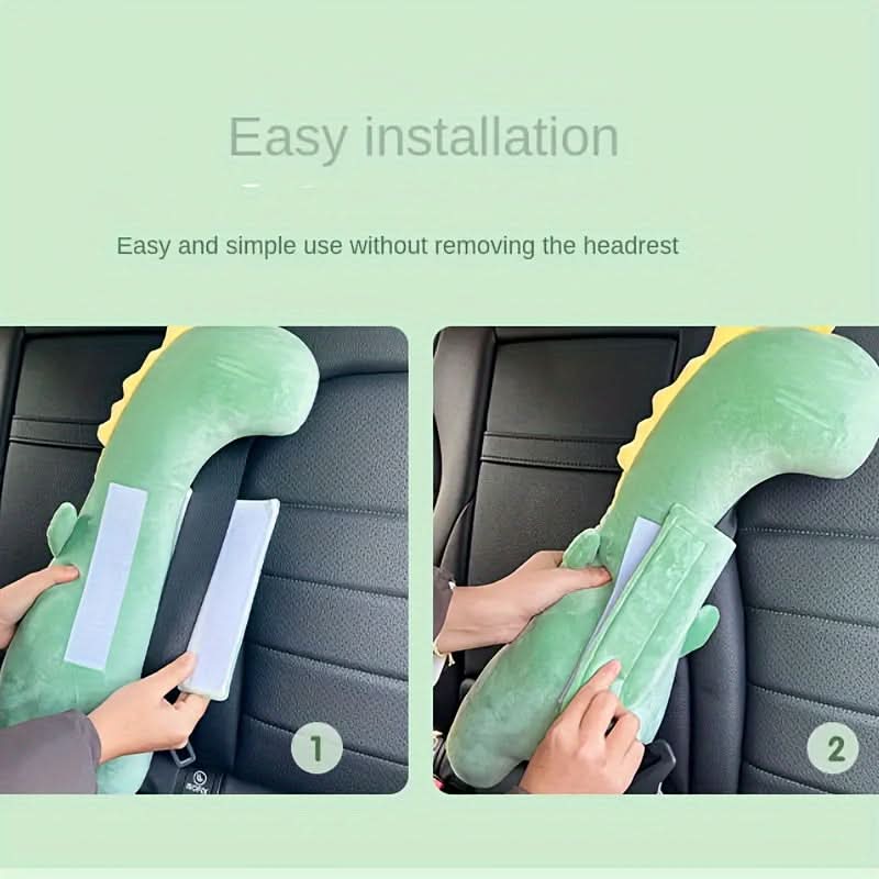 Soft Unicorn & Dinosaur Car Seat Belt Covers for Enhanced Safety