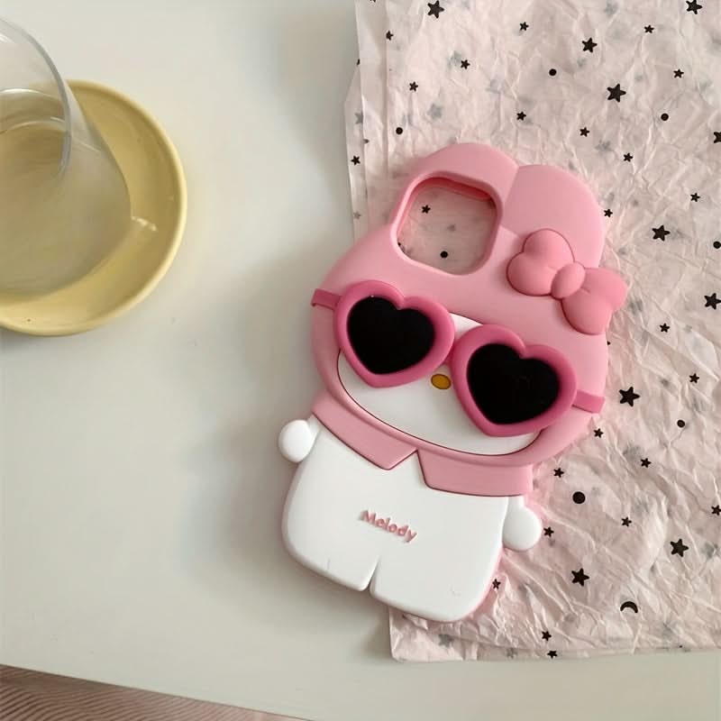 Sanrio Melody Silicone iPhone Case
