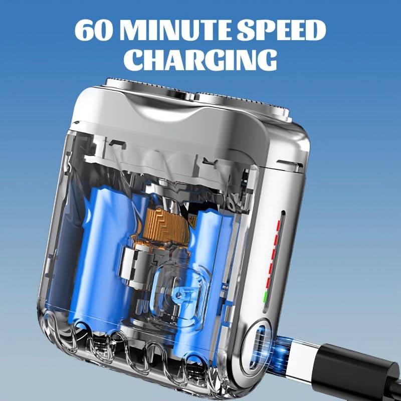 Rechargeable Wet & Dry Electric Shaver – Alloy Body