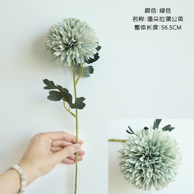 Set of 2 pcs. Dandelion Flower Ball Artificial Bouquet