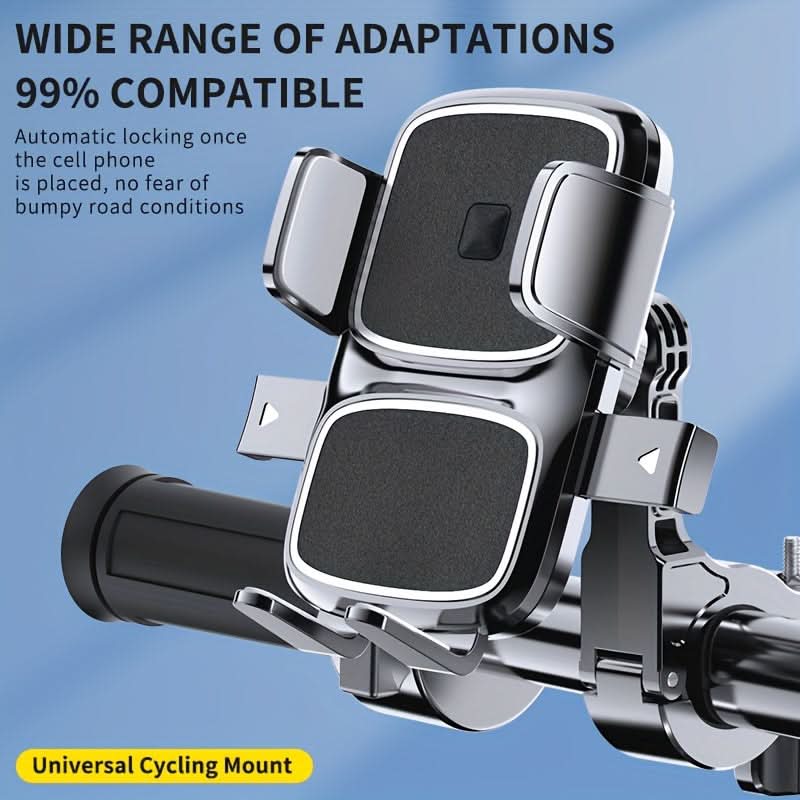 Handlebar Mobile Phone Mount for Motorcycle & Bike