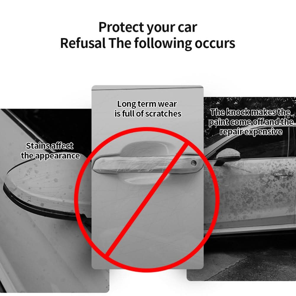 Luminous Car Door Handle & Mirror Protective Stickers