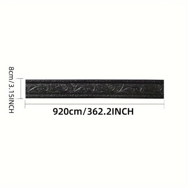 Cycleader 3D Vintage European Self-Adhesive Skirting Line