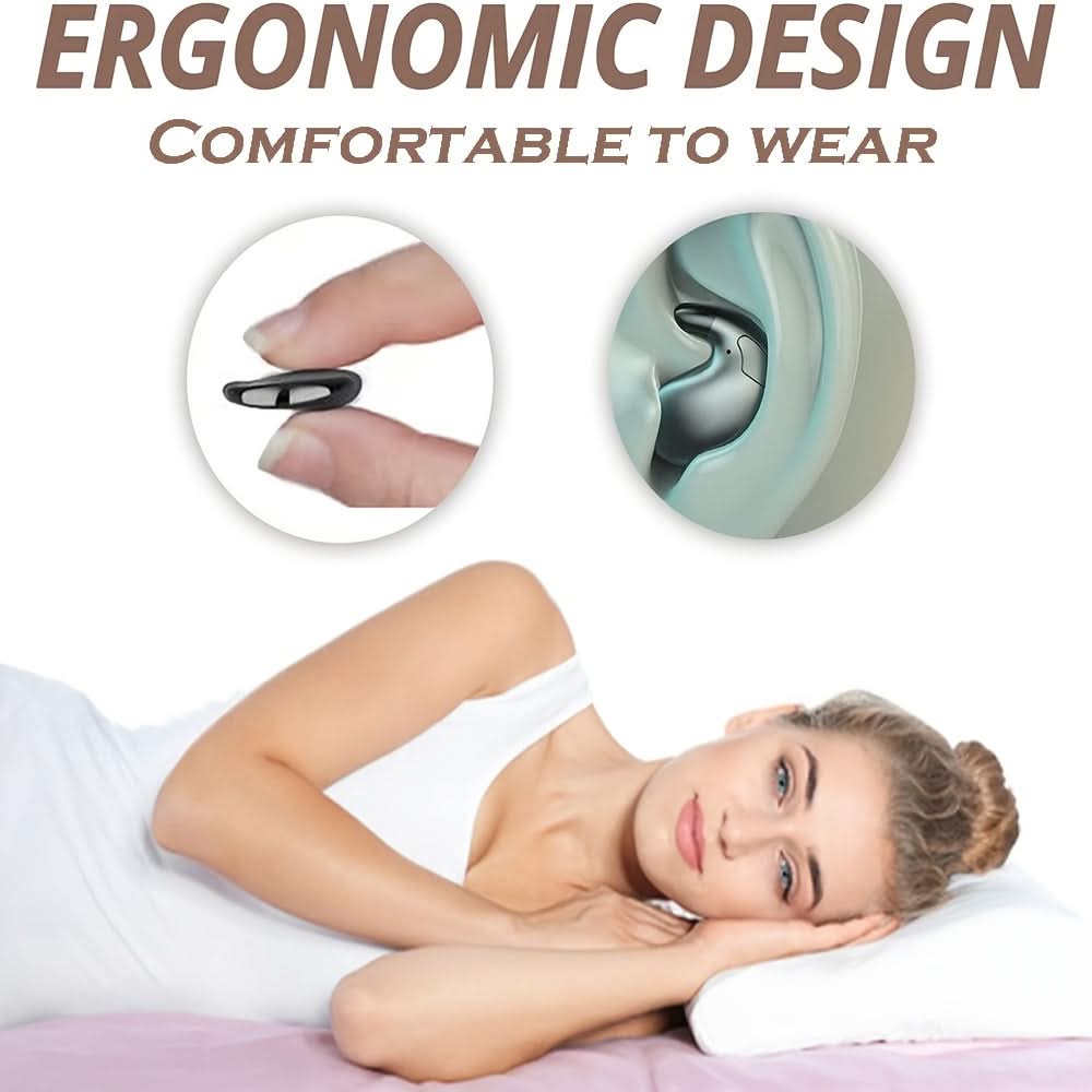 Smallest Ultrathin TWS Sleep Earbuds, Invisible Wireless Earphones