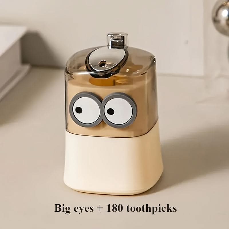 Automatic Pop-Up Toothpick Holder – Push-Top Dispenser