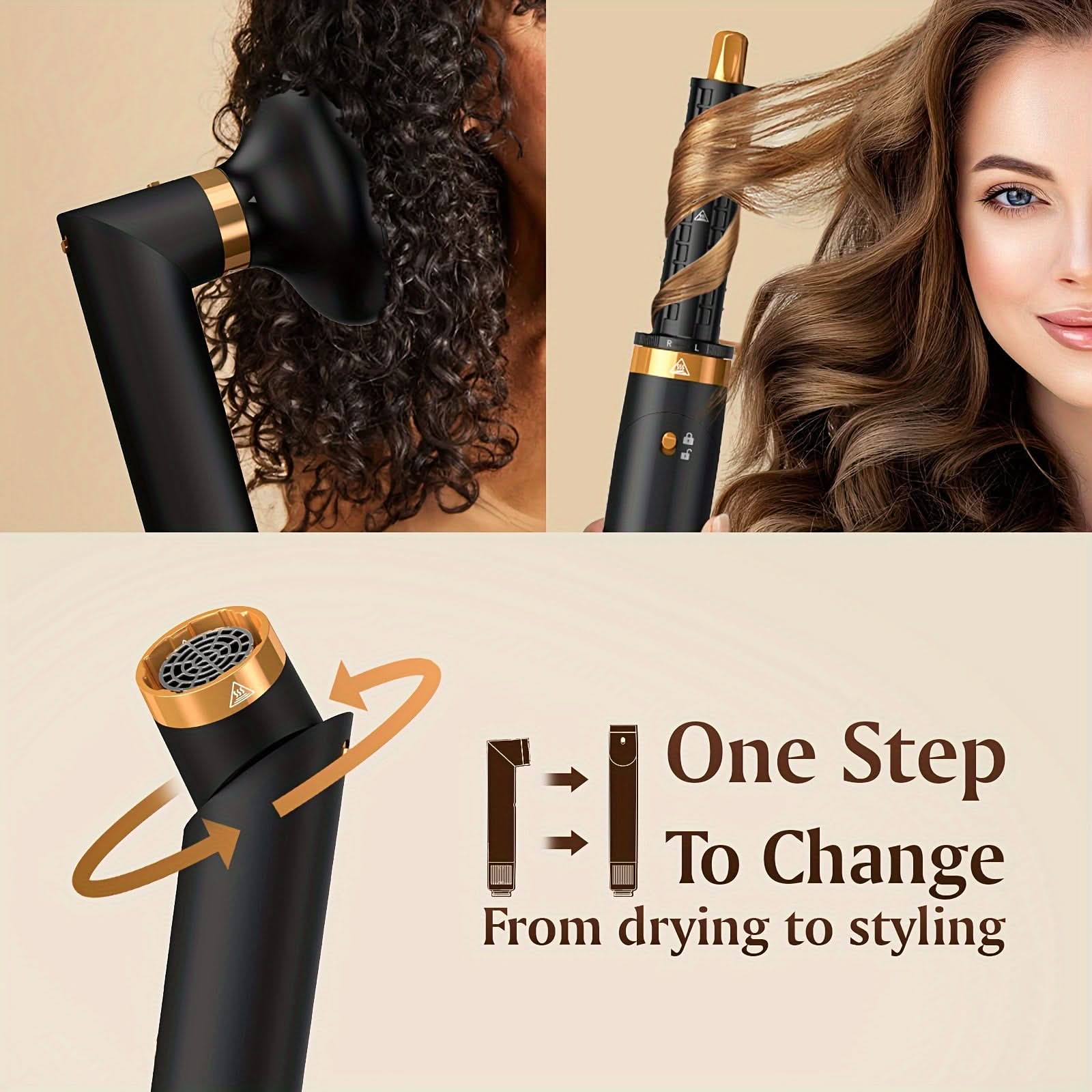 5-in-1 Professional Hot Air Brush Set