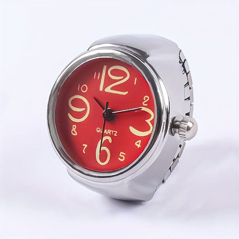 Trendy Ring Watch – Unique Retro Mini Design