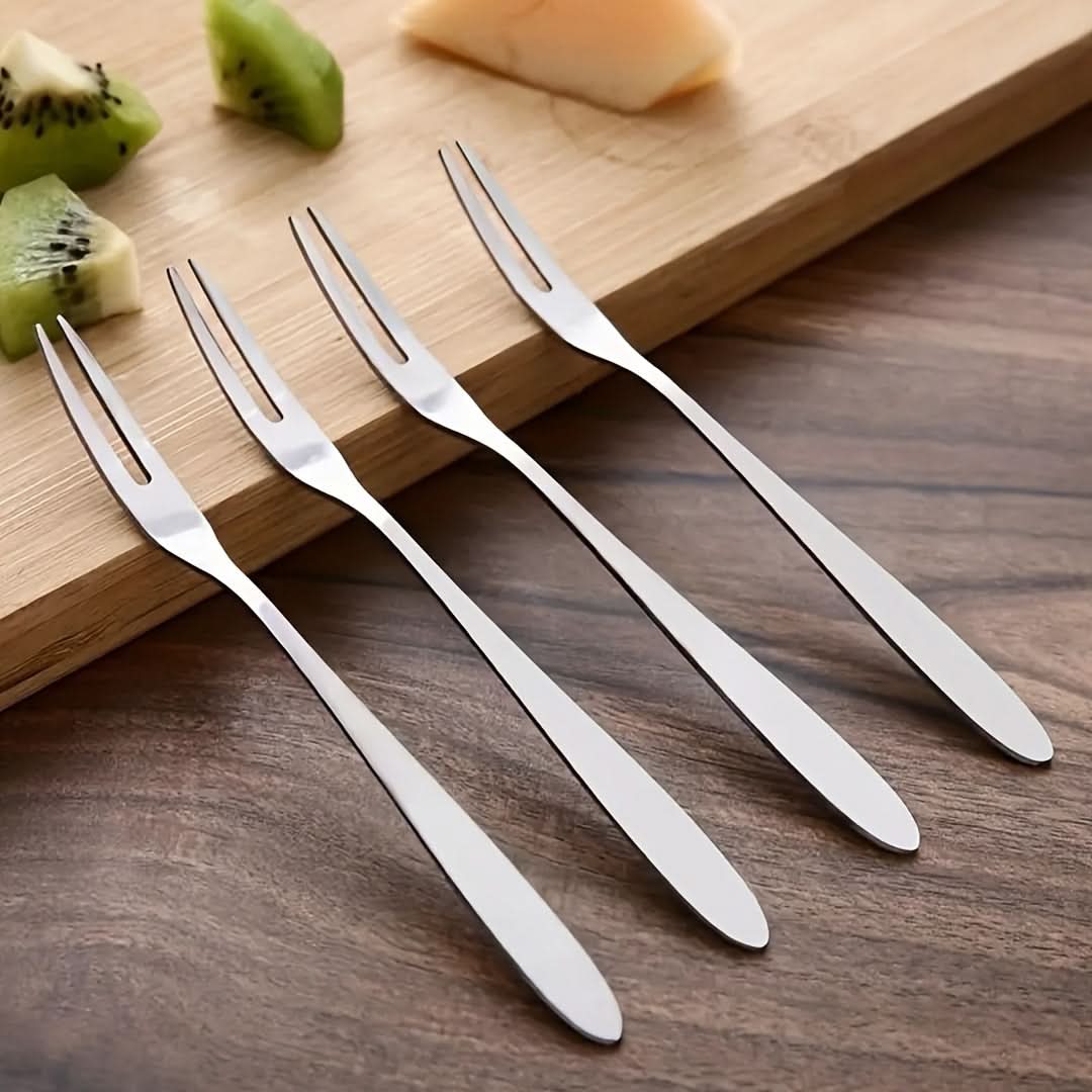 20-Piece Stainless Steel Mooncake Fork Set