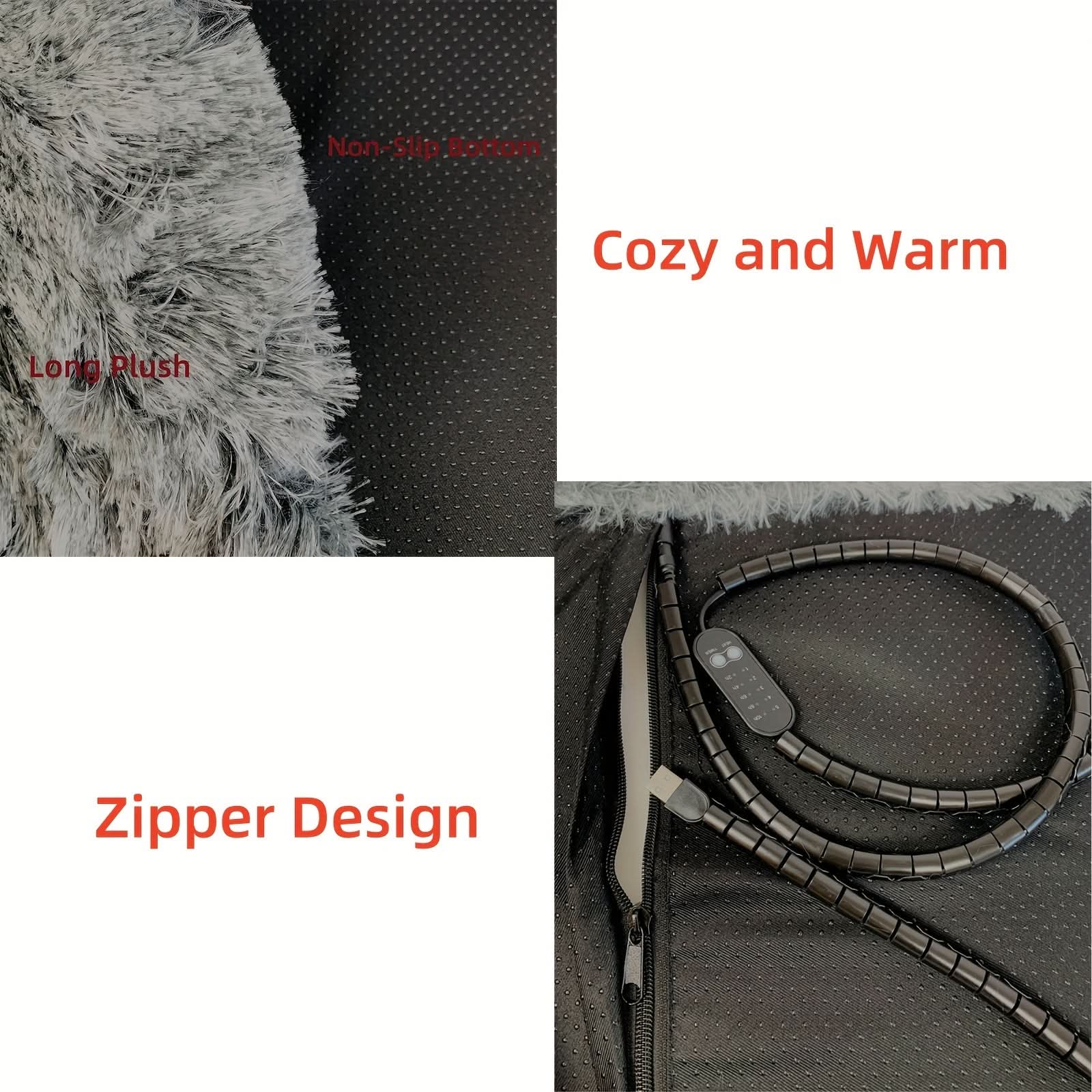 USB Electric Pet Heating Pad for Cats & Dogs