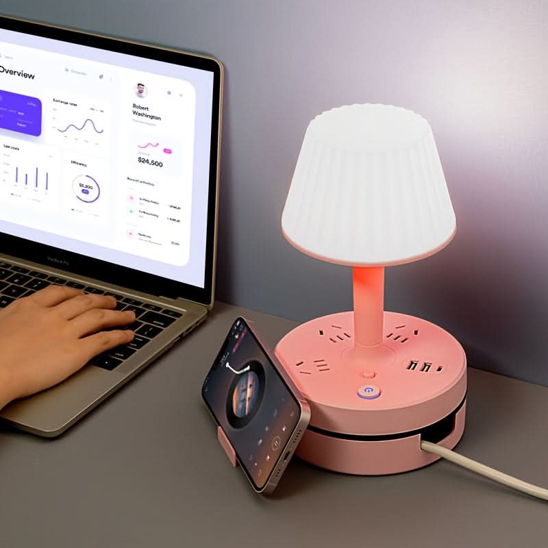 Modern LED Desk Lamp – 3 Lighting Modes, Adjustable Brightness