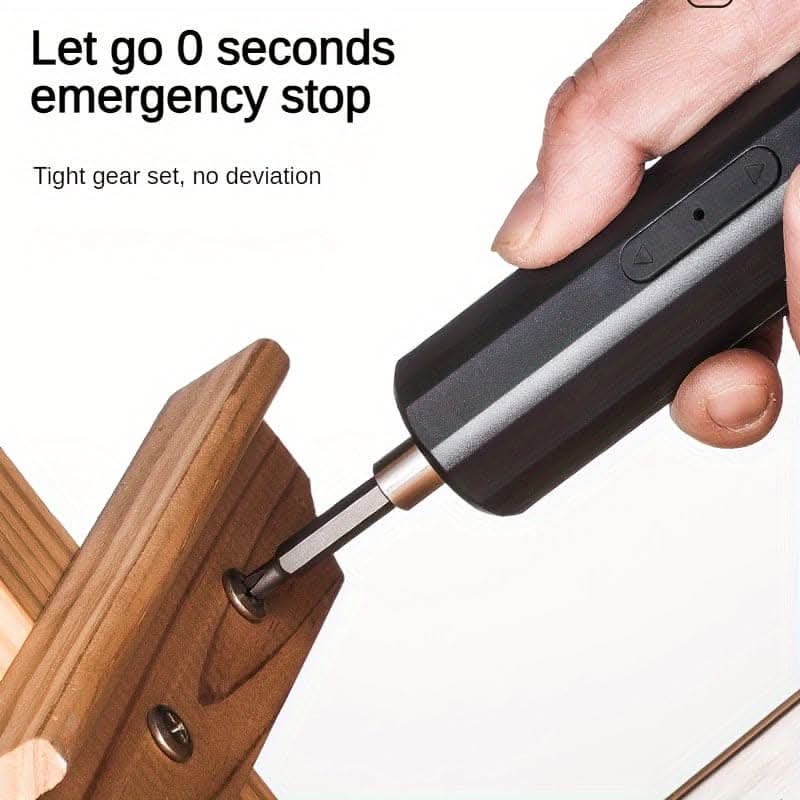 Cordless Electric Screwdriver 3.6V - USB Powered Mini Tool for Home Repairs
