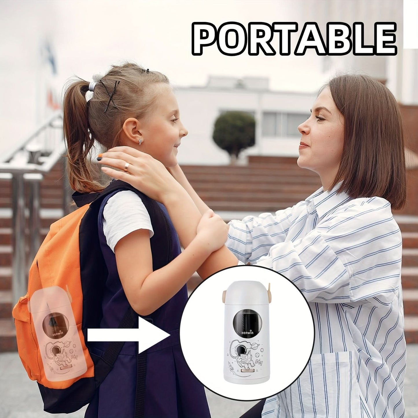 Automatic Pencil Sharpener – Large-Diameter Adjustable for 7.5-11.5mm Pencils