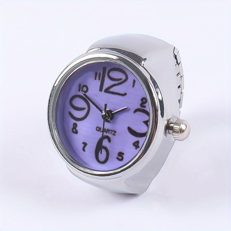 Trendy Ring Watch – Unique Retro Mini Design